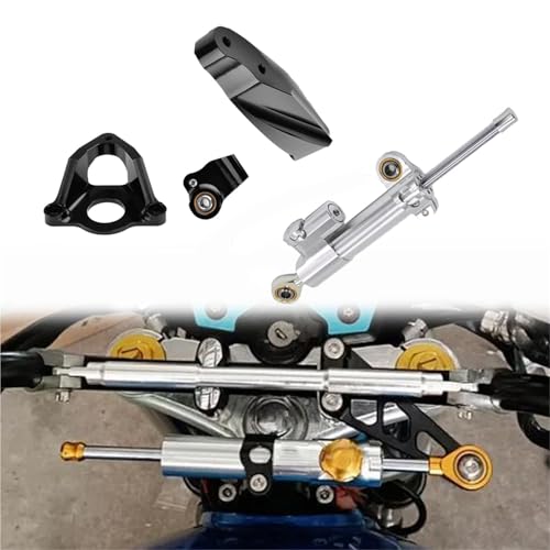 Amortisseur de direction CBR600RR kit support moto argenté haute précision
