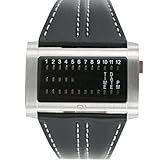 Zeit- und Datumsfunktion Ibiza Ride Horizontal Herrenarmbanduhr THE ONE - Binary IRH102RB1