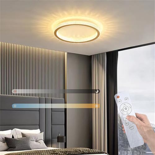 Plafonnier LED télécommandé pour ajuster la lumière sans quitter votre lit