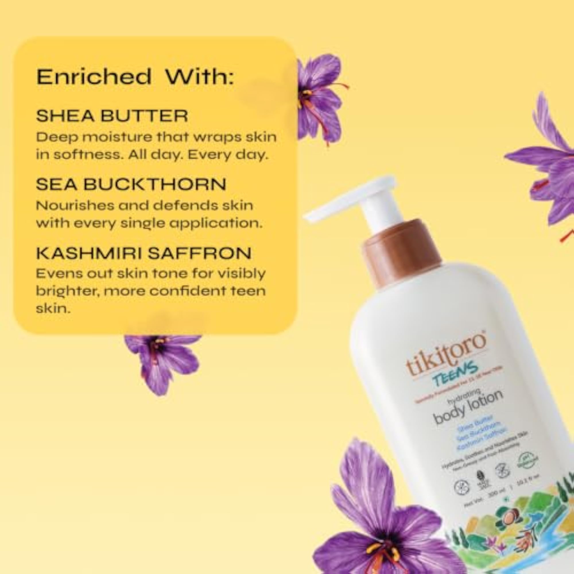 Teens Hydrating Body Lotion with Shea Butter