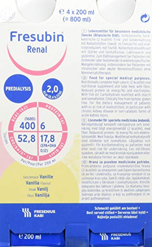 fresubin renal Vainilla Easy Drink, 24 x 200 ml