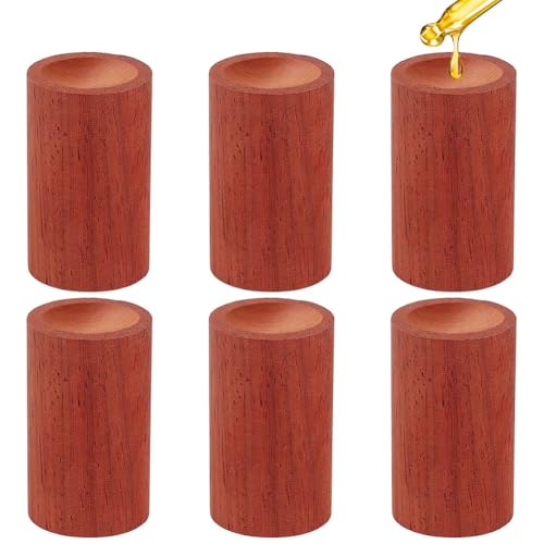 PH PandaHall 6 piezas difusores de aceite esenciales de madera
