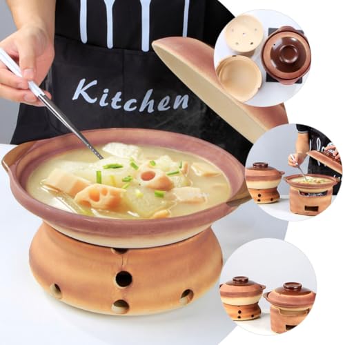 Casserole de 900 ml à double poignée pour cuisson lente du riz