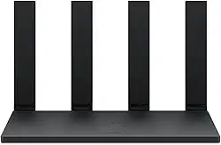 Roteador,HUAWEI AX2S,Wi-Fi 6,HarmonyOS Mesh+,4 Amplificadores,Diagnóstico Wi-Fi com Mapa de Calor,Preto