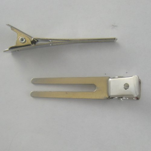 Alligator Hair Clip Double Prong Pinch Clips (100)