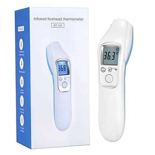 ALICN K9 Forehead Thermometer, Ear Thermometer –Digital Infrared Body Temporal Thermometer with Fever