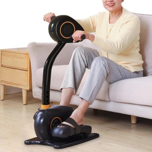 Motorized Pedal Exerciser for Elderly & Disabled, Electric Arm and Leg Rehab Bike with Adjustable Resistance and Height