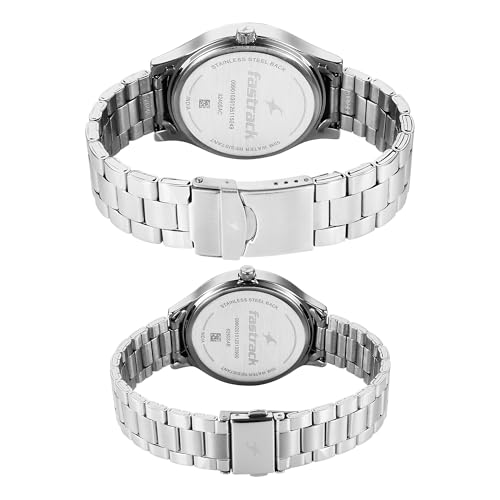 Image of Fastrack Mixmatch 4.0 Blue Dial Pair Watch