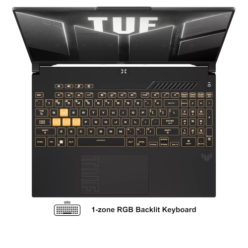 Image of ASUS TUF Gaming F16 Laptop 16 inch WUXGA IPS 144Hz Intel 8-core Core 5 210H 16GB RAM 512GB SSD GeForce RTX 4050 RGB Backlit Thunderbolt Win11Pro ICP Hub