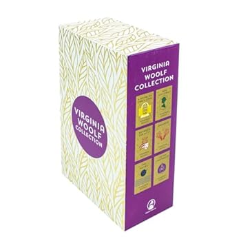 The Virginia Woolf Collection 6 Books Set (A Room Of One's Own, Mrs Dalloway, Between The Acts, The Waves, To The Lighthouse, Orlando)