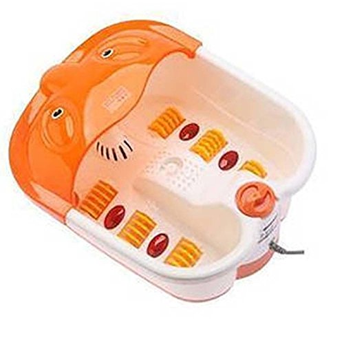 Inditradition Electric Foot Spa Pedicure Massager | Heated Bath, Massage Rollers, Vibration, Bubbles (White) Inditradition Electric Foot Spa Pedicure Massager | Heated Bath, Massage Rollers, Vibration, Bubbles (White)