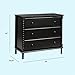 Davinci Jenny Lind Spindle 3-Drawer Dresser in Ebony