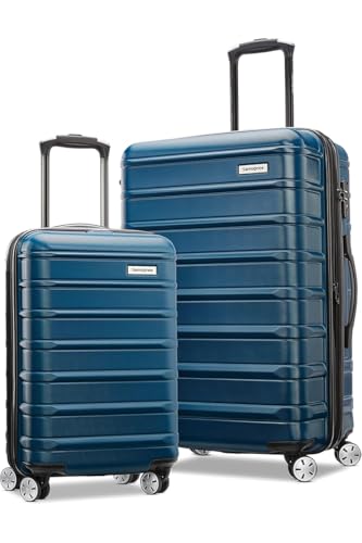 Image of Samsonite Omni, Lagoon Blue, 3-Piece Set (Carry on /Medium /Large), Omni 2 Hardside Expandable Luggage With Duel Spinner Wheels