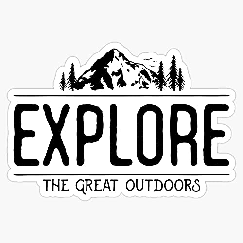 JB Print Explore The Great Outdoors Vinyl Decal Sticker Car