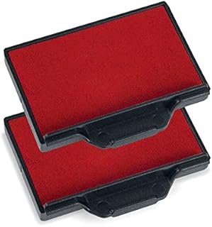 Trodat Replacement Ink Pads 6/56  Pack of 2  Red Ink  for the Professional 5204, 5206, 5460, 5460/L, 5117, 5558, 5558/PL, 55510, 5465, 55510/PL, 5466 and 5466PL