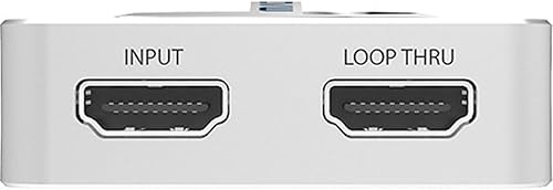 Miniatura 3 de Magewell Captura USB HDMI 4K Plus  Dispositivo de captura de videoaudio HDMI de 1 canal a USB 3.1 con bucle, entrada de audio analógica, entrada de