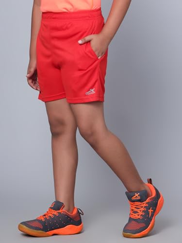 Image of Vector X OKS-217 Kids Polyester Multipurpose Dry-Touch Shorts Combo Set