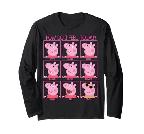 T-shirt Peppa Pig anti irritation manches longues pour peau sensible