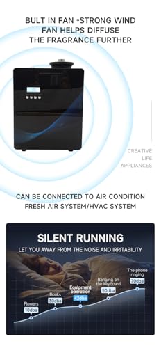 Difusor aromático eléctrico con control Bluetooth y capacidad 500ml miniatura 6