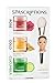 SPAscriptions ROSE, GOLD, CUCUMBER Gel Face Mask with Mask Applicator (3 packs) 1.7 FL OZ Each
