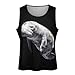 Manatee Men's Sleeveless T-Shirt Casual Tank Top Gym Muscle Workout Tee XL
