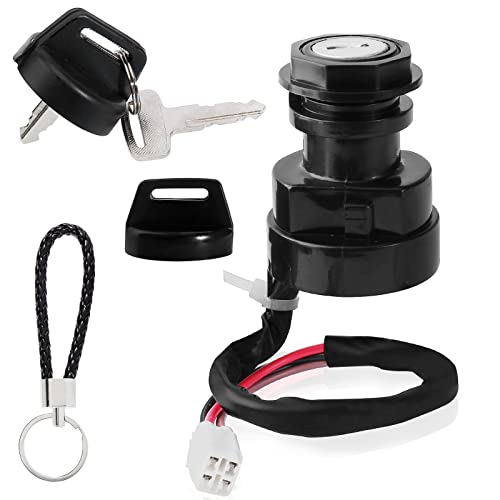 Qazaky Yfz450 Ignition Key Switch Compatible With Yamaha Grizzly 400 450 Yfm400 Yfm450 Kodiak 400 450 Wolverine 450 Yfz450Le Yfz450R Yfz450Se Yfz450Sp Yfz450V Yfz450W Yfz450X #TOP7
