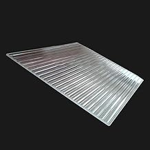 Plexiglass Perpex 1/8 Acrylic Striped Wave Board, 12in PMMA/Acrylic Streak Striped Sheet
