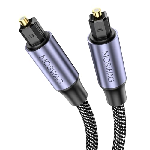MOSWAG Cable De Audio Toslink, Cable De Cable De Fibra Ptica
