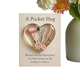 Abrazo De Bolsillo Del Peluquero Navideño | Bolsillo De Peluquero En Forma De Corazón Navideño | Un Regalo De Agradecimiento O Recuerdo Para Barberos, Estilistas O Graduados De Escuelas De Belleza.