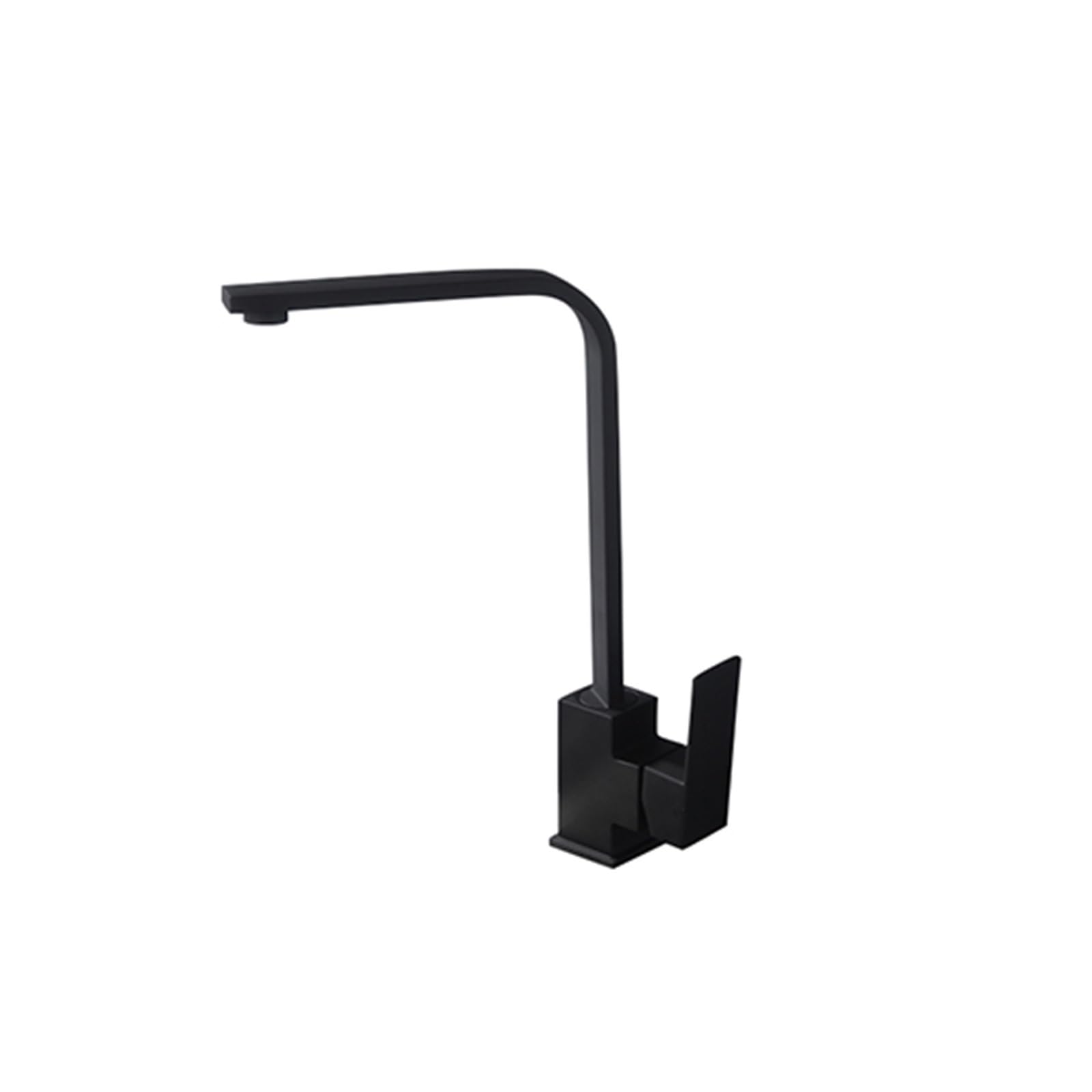 Robinet de cuisine mitigeur pivotant Y40848 en acier inoxydable pour grand évier