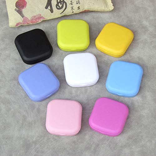 HEALLILY 4 Pcs Caso da Lente de Contato de Viagem Com Pinça de Lente de Contato Vara Removedor de Ve