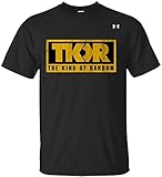 TKOR Logo The King of Random Vintage T-Shirt Grant Thompson Black-White Men