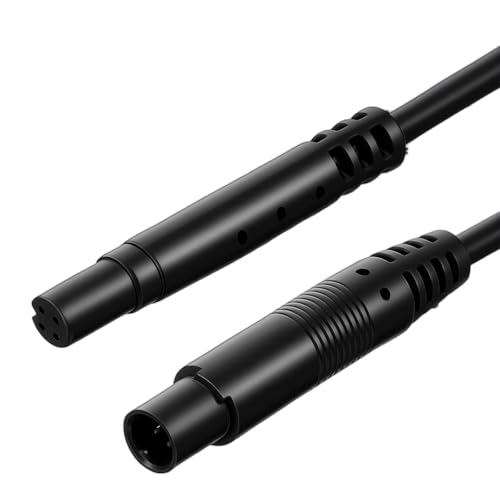 4 Pin Extension Cord Dash Cam 6.5ft Backup Camera Extension Cable Mirror Cam ...