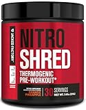Jacked Factory NITROSURGE Shred Pre Workout Supplement - Energy Booster, Instant Strength Gains, Sharp Focus, Powerful Pumps - Nitric...