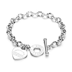 Silver Bible Bracelet B19053P