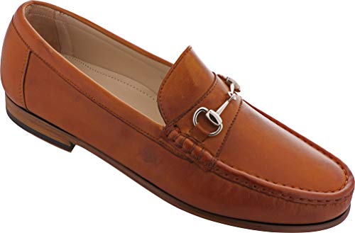 Men's SNAFFLE-30 - Snaffle Bit Loafer 9.5 M British Tan