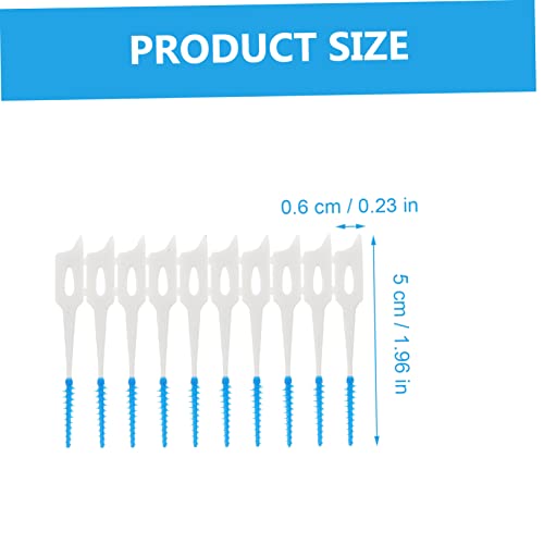 BATHVEVE 80stücke Zwischenzahnbürsten Professionelle Interdentalbürste Für Mundpflege-tools Mit Zahnreinigung Und Zahnseide – Bild 3