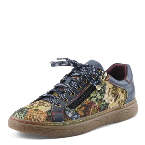 Spring Step L'Artiste Danli-Fab Fashion Sneakers | Leather & Tapestry
