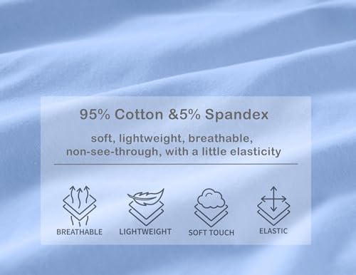 Image of Ekouaer Nightgown for Women Cotton Long Night Gown Short Sleeve Nightdress with Pockets Button Sleepshirt Soft Sleepwear