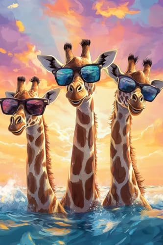 Peinture diamant 70x100cm animal abstrait kit complet de broderie