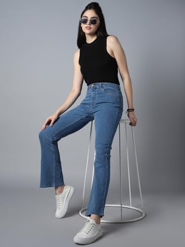 Image of HIGH Star Women's Bootcut Fit Mid Rise Jeans