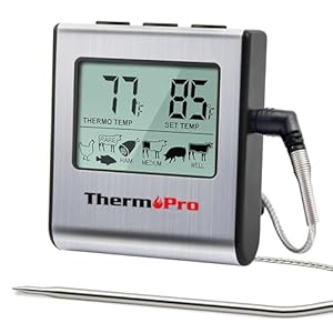 ThermoPro TP16 Large LCD Digital Co...