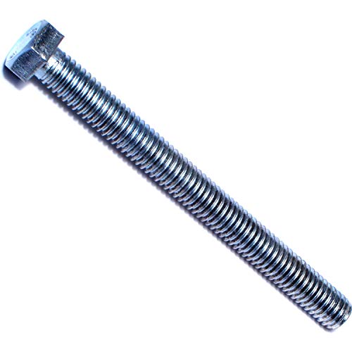 Image of Hard to Find Fastener Tap Hex Bolts, Durable Corrosion-Resistant Steel Hex Head Bolt for Home Improvement, DIY, Construction, 3 /8-16 x 4, Pack of 25