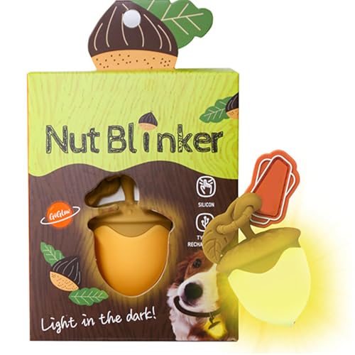 Lampe für Spaziergänge für Hunde, Lampe für Hunde mit drei Blinkmodi- Lampe mit wiederaufladbarem Halsband, helles LED- Licht, Sicherheitslicht für Spaziergänge