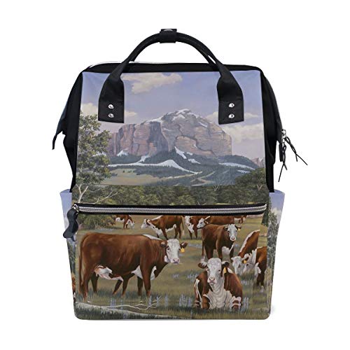 Mummia Bag Zaino Herefords In Mountain School Bag
