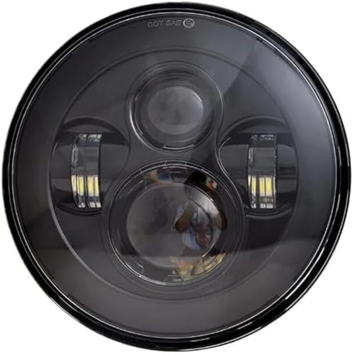 Phare de moto Harley Touring Electra Glide pour remplacer un éclairage d'origine insuffisant 7"