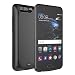 Produktbild Huawei P10 5500mAh Ultra dünnes Akku Case Hülle Handyhülle Battery Charger Moonmini® [Stoßfest] [Anti-Rutsch] Batterie Case eingebautem Akku Backup-Ladegerät PowerBank Schutzhülle für Huawei P102017