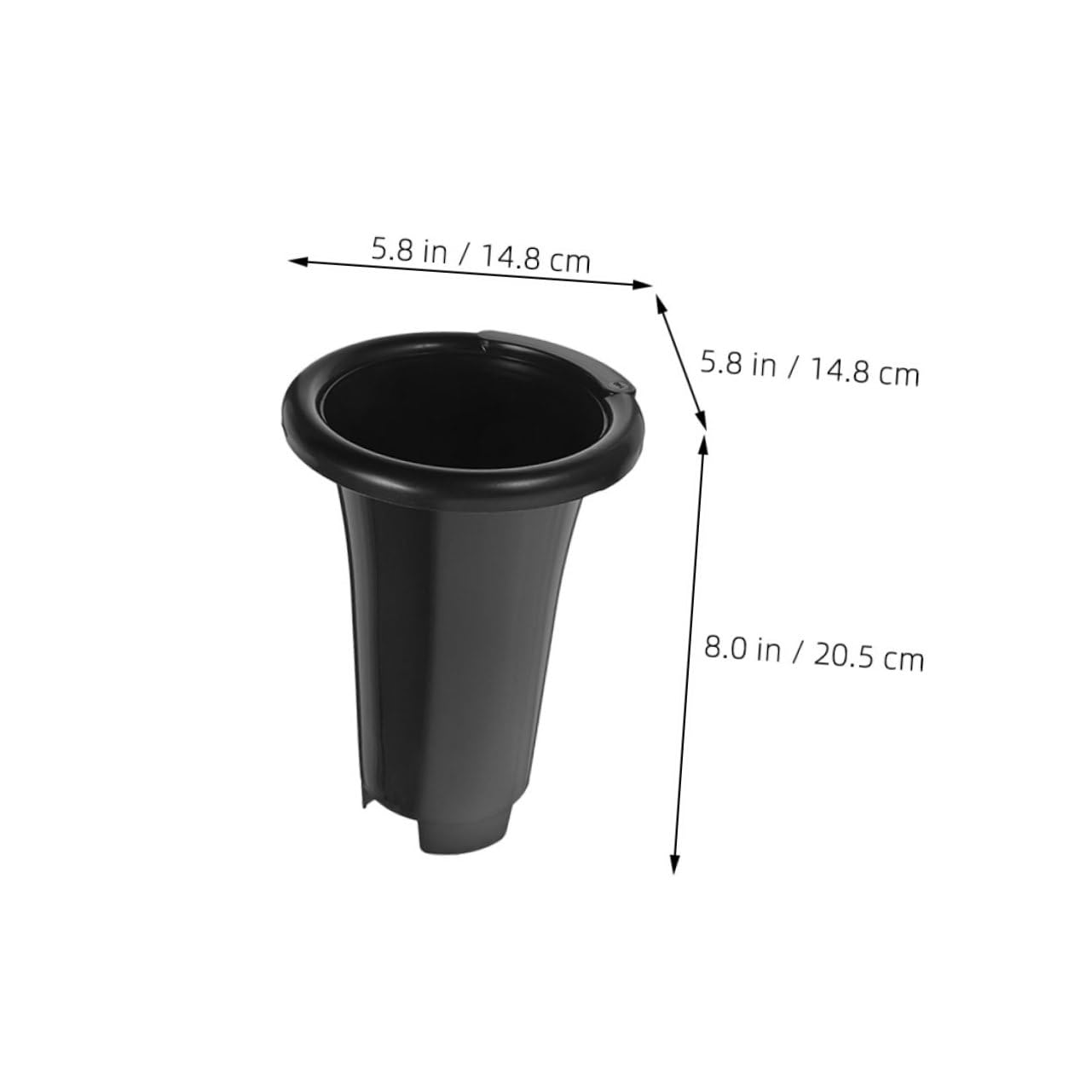 Toyvian 10pièces Jardinière Plastique Pots De Semis pour Plantes Extérieur Pots Extérieur pour Plantes De Pépinière pour Succulentes