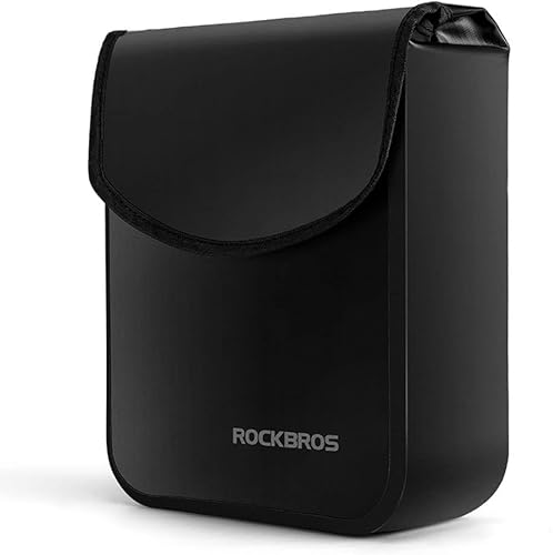 HUIOP Bolsa de manillar de bicicleta, bolsa impermeable para manillar de bicicleta, bolsa de almacenamiento frontal de ciclismo, bolsa de marco de