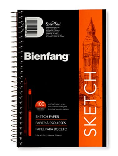 Bienfang R237104 Sketchbook 5 1/2 by 8 1/2-Inch , 100 Sheets
